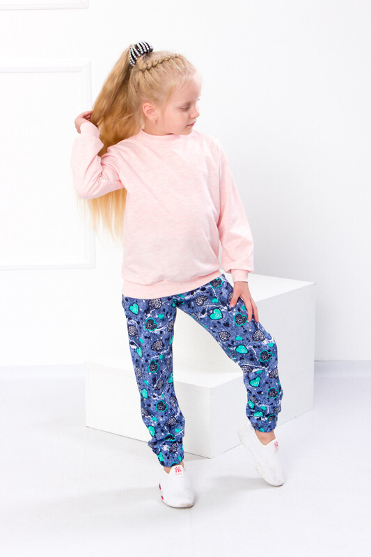 Pants (Girls), Demi-season,  Nosi svoe 6155-024-5 (serdechka-na-synomu)