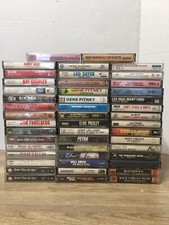 Rock/Country Various Artist Cassettes Lot Of 47