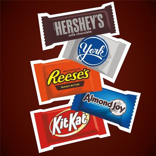 Hershey Milk and Dark Chocolate Assortment Snack Size Candy - 33.43oz - Picture 5 of 5