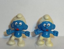 STELZEN SCHLUMPF Guss-/Formvariante Kopf zur Seite geneigt OLYMPIADE 1983 ORI