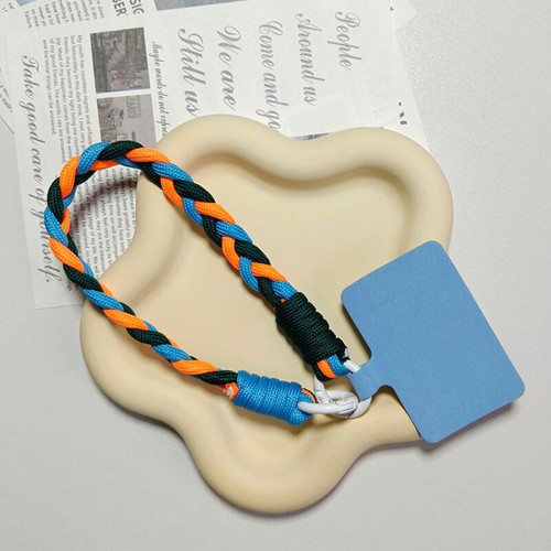 Colorful Sweet Phone Hand Woven Anti-lost Lanyard Fashion Keychain Pendant Gifts - 第 1/22 張圖片