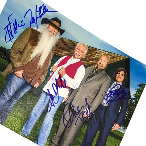 Oak Ridge Boys Autograph 11x14 Photo! Signed x4 Members! Country Music Legends! - Picture 2 of 5