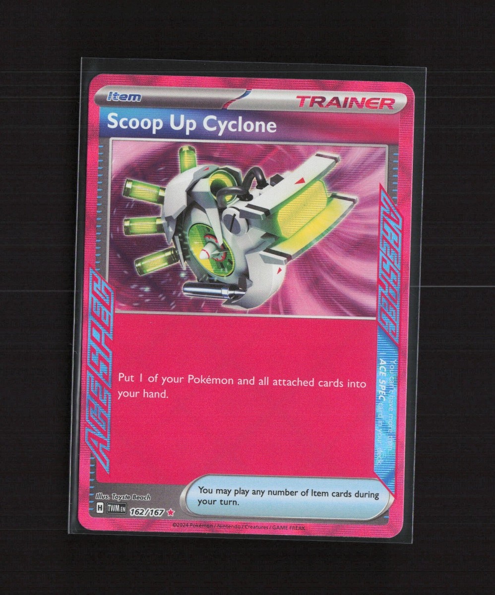 Scoop Up Cyclone 162/167 Twilight Masquerade ACE Spec Rare Pokemon