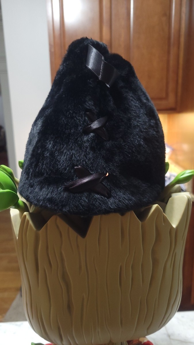 Rare Vintage Miss Dior Black Fur Hat with Ribbon created by  display picture 3