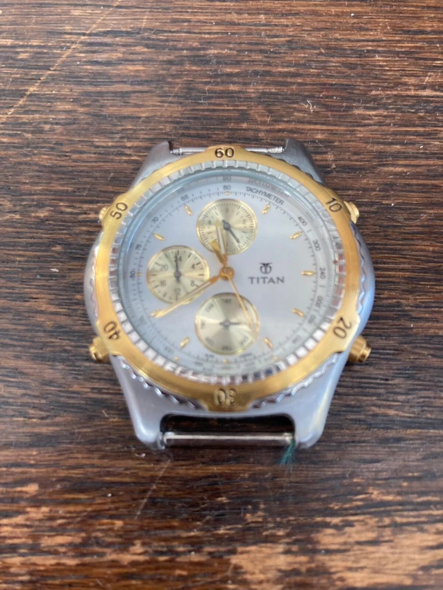Titan tachymeter watch sale