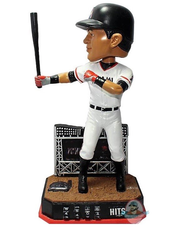 MLB Miami Marlins Ichiro Suzuki Total Hits Bobblehead