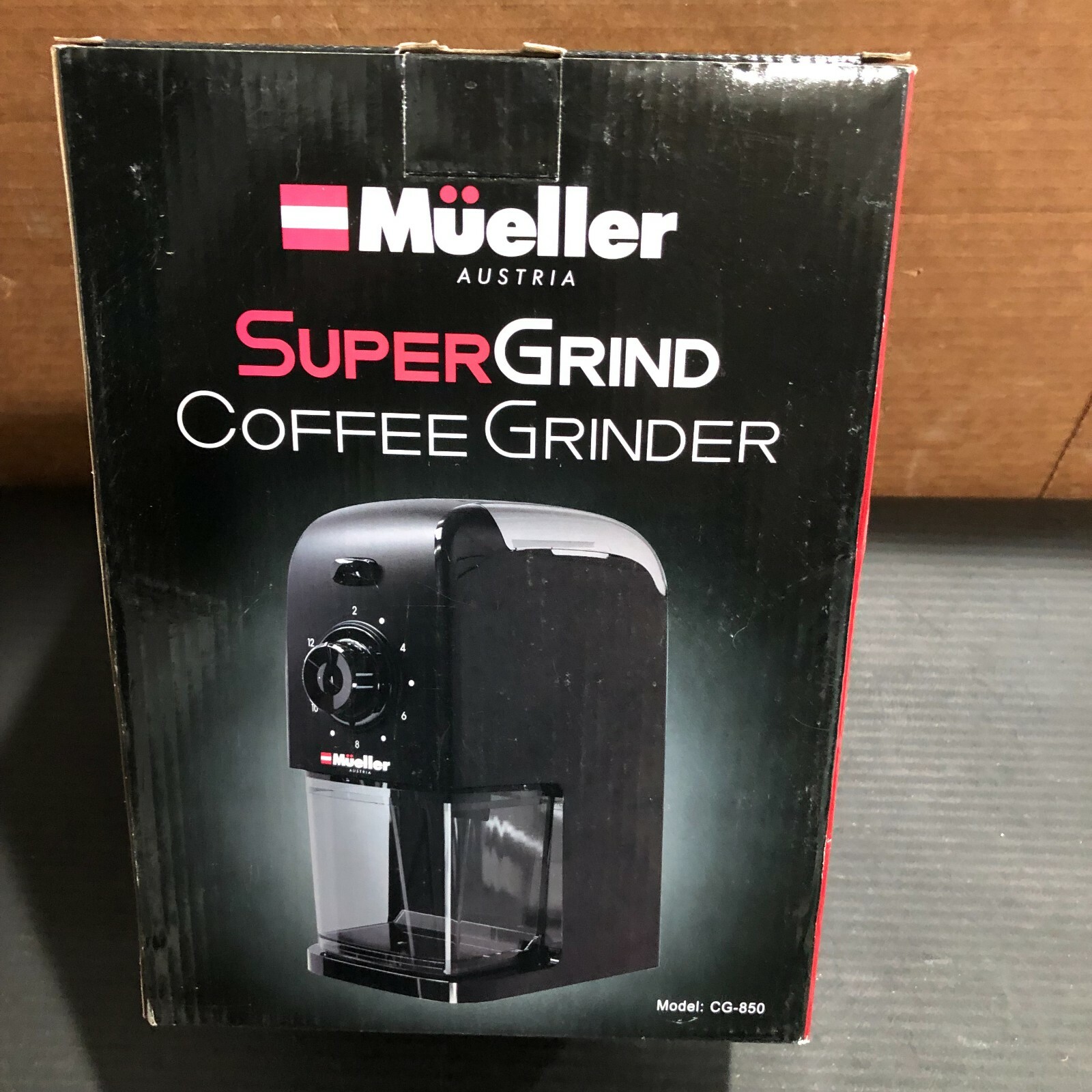 Mueller SuperGrind Burr Coffee Grinder Electric with Removable Burr Grinder  Part - Up to 12 Cups of