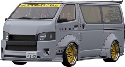 ignition model 1/18 T.S.D WORKS TOYOTA HIACE Gray IG3120 From 