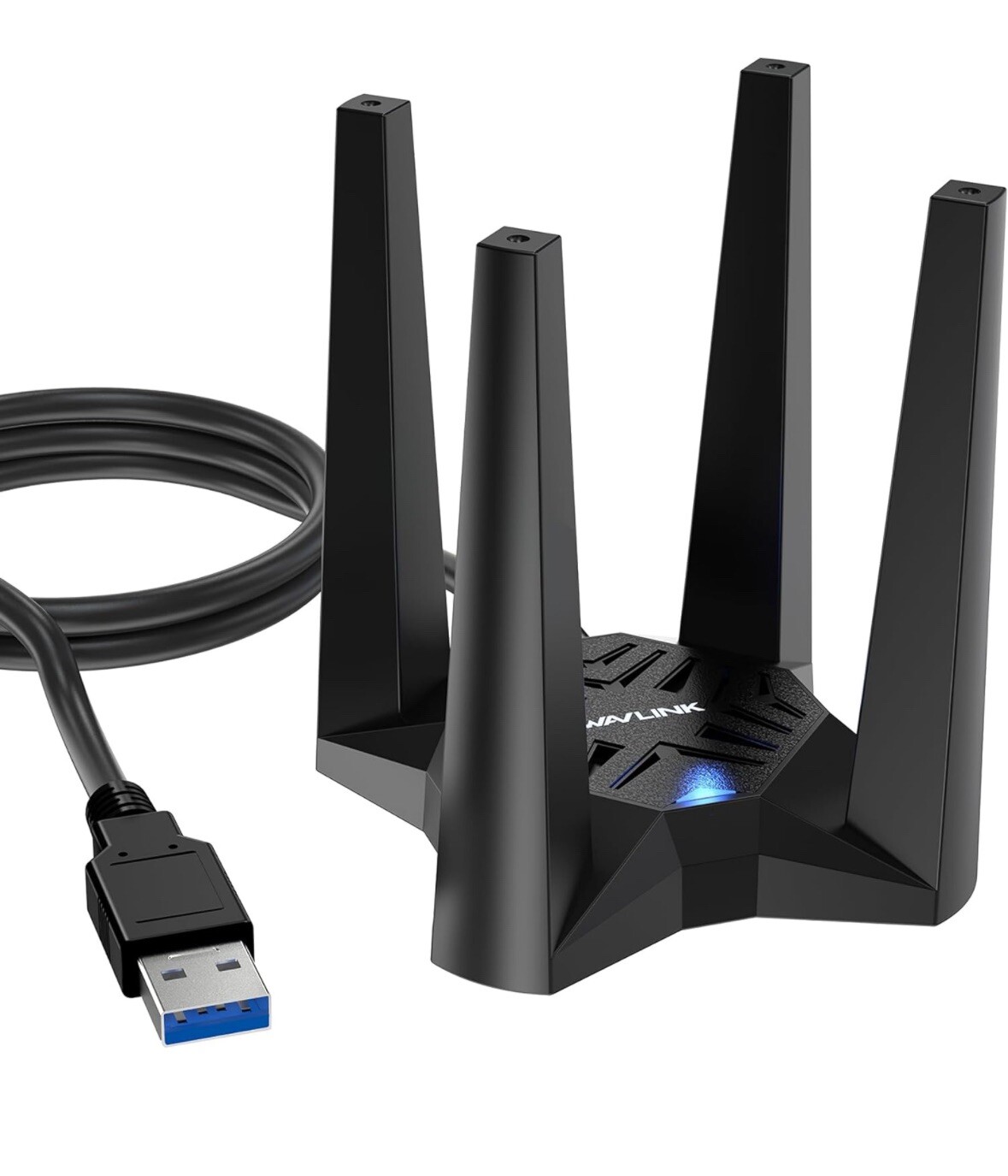 WAVLINK AC1900 Wireless Dual Band USB3.0 Adapter( Windows, Mac OS 10.7-10.15