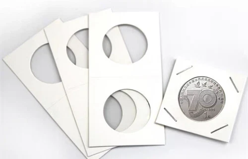 ??2X2 Cardboard  High Quality  Coin Flips 40mm(50Flips)