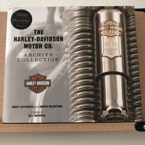 Harley-Davidson Motor Co Archive Collection-Hardcover Book Leffingwell, EUC VG. - Picture 1 of 12