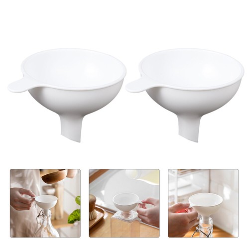4 Pcs Funnels for Filling Bottles Oil Pot Dispensing Liquid