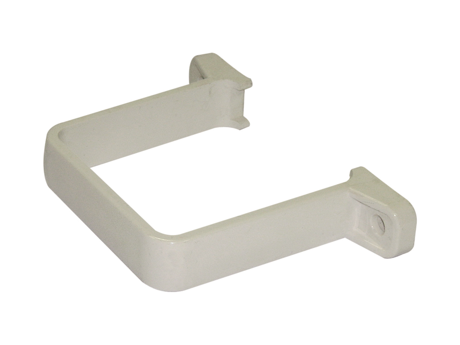 FloPlast 65mm Square Flush Pipe Clip White - Image 2