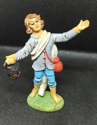 Krippenfiguren PASTORE made italy vintage EUROMARKI NARDI FONTANINI NUMMERIERT