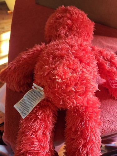 Build A Bear Elmo Sesame Street Plush Stuffed Toy w/elmo slippers 2017 - Picture 2 of 3