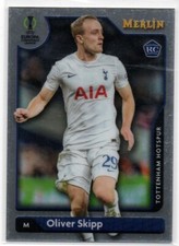 2021-22 Topps Merlin Soccer #29 Oliver Skipp TOTTENHAM HOTSPUR Rookie Card 91. rookie card picture