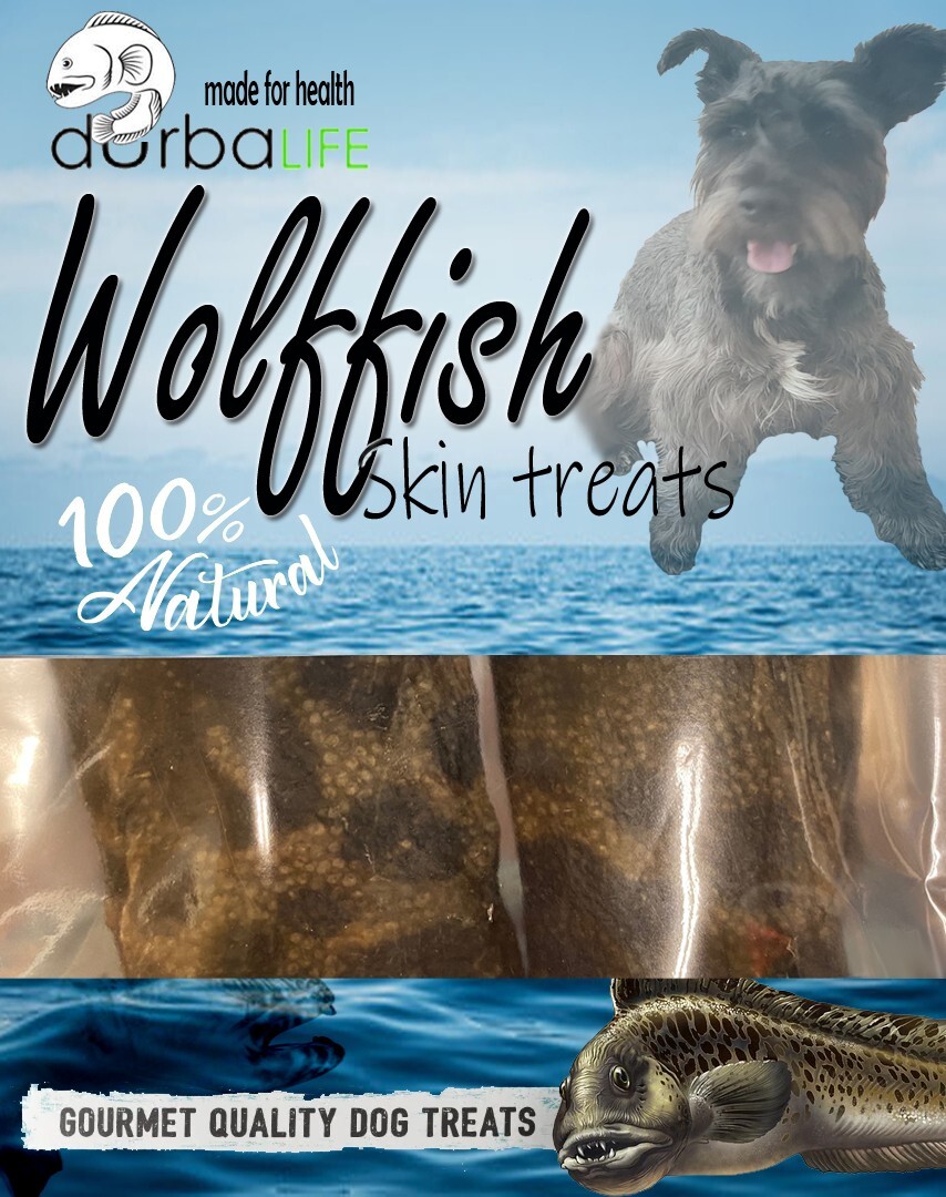 Wolffish Skin Treats for 6