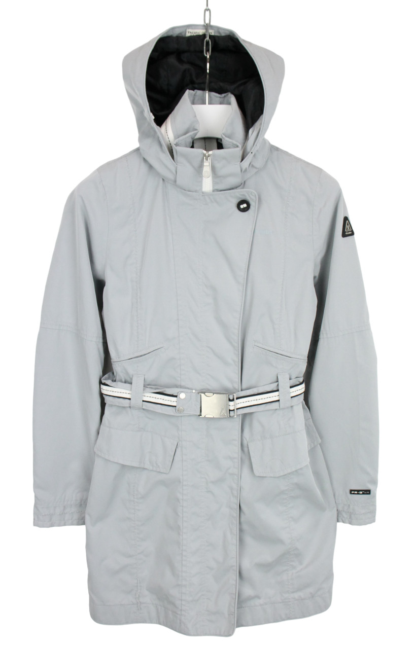 GAASTRA PR-G Air Jacket Women's MEDIUM Windproof Waterproof Trench Hooded Belted