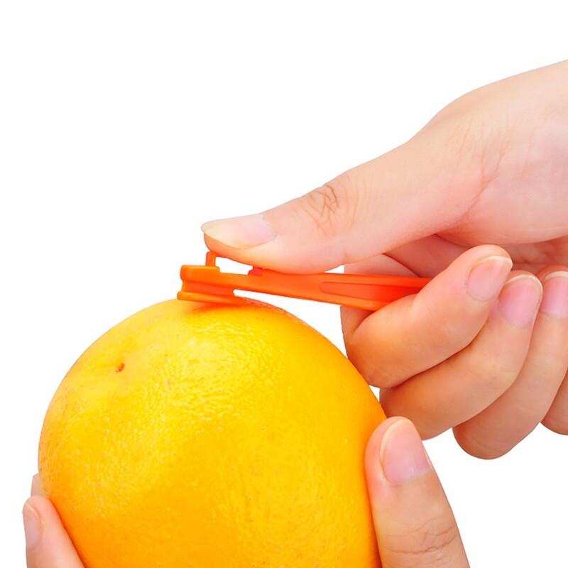 Pelapatate Per Agrumi FackLOxc - Set 5 Pezzi In Plastica, Multiuso - Foto 4