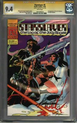 * STARSLAYER #5 CGC 9.4 2nd GROO SS Signed Grell (1001094016) * | eBay