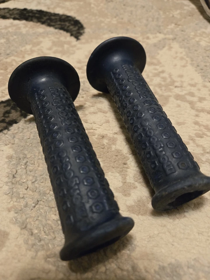  OLD SCHOOL BMX ORIGINAL AÑOS 70 1980 EMPUÑADURA DE MANGOSTA en Azul DE COLECCIÓN RARA  Foto 2 de 3