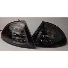 LED Frontblinker Set für BMW E46 Limousine Touring Bj. 98-01 klar smoke schwarz