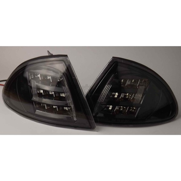 LED Frontblinker Set FüR BMW E46 Limousine Touring Bj. 98-01 Klar Smoke Schwarz-image