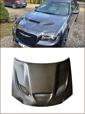 ALUMINIUM MOTORHAUBE FÜR CHRYSLER 300C 300S 2012 - 2023 SRT HELLCAT STIL