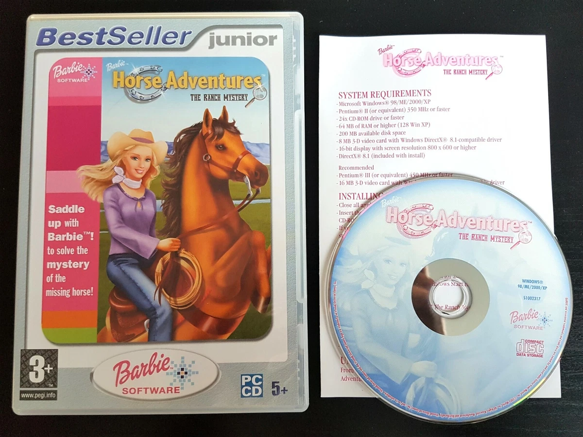 Barbie Horse Adventures The Ranch Mystery BestSeller Junior