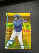 2022 Bowman Heritage Yohendrick Pinango Chrome Prospects Yellow Refractor 55/75
