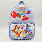 Loungefly Disney Winnie the Pooh Balloon Group Portrait Mini Backpack New