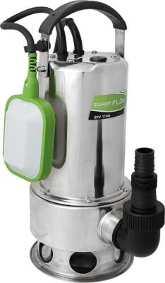 EUROM Schmutzwassertauchpumpe Flow SPV 1100 mit Schwimmer