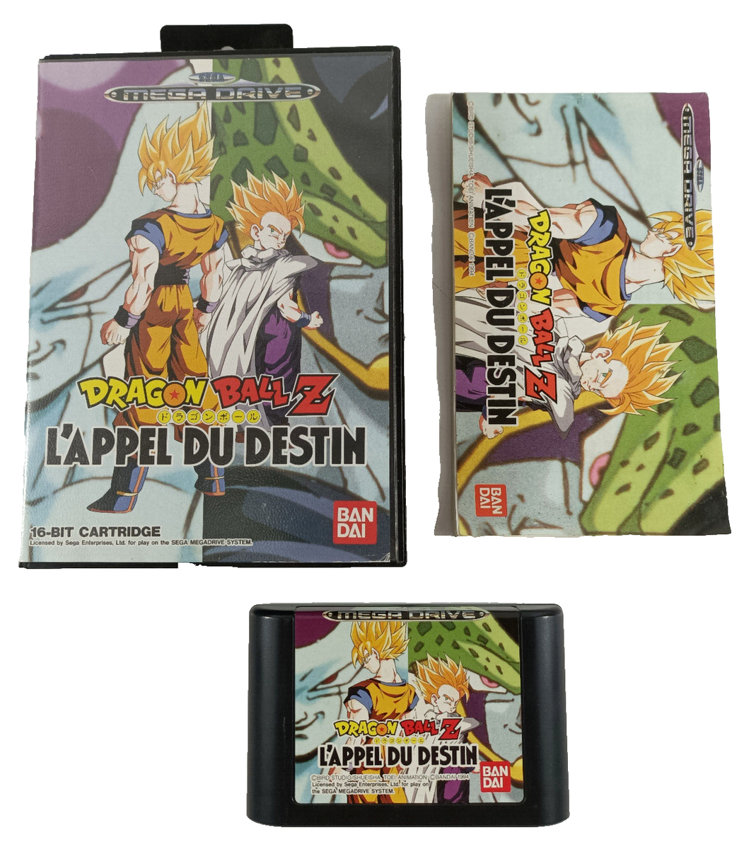 Dragonball Z: L'Appel Du Destin - Sega Genesis - Artwork - Title Screen