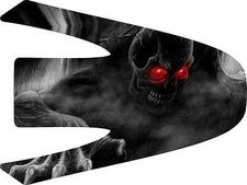 KTM Rear Fender Skull Graphic Kit Decal 125 200 250 380 520 525 93-04 SX MXC EXC