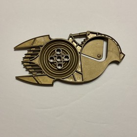 LEGO Bionicle Rhotuka Shield 53379 Flat Dark Gold Toa Iruini 8762