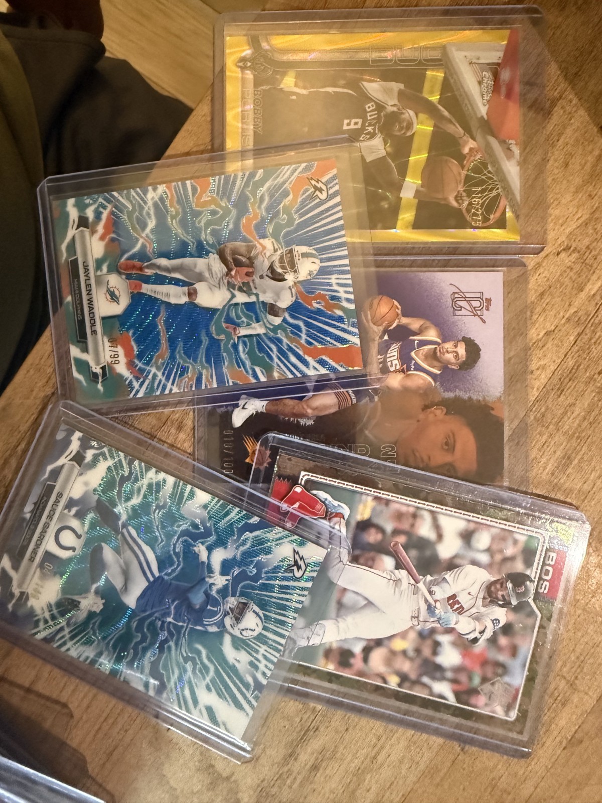 Mystery Lot Football Baseball Basketball Guaranteed Slab Auto Relic Or Numbered view 3