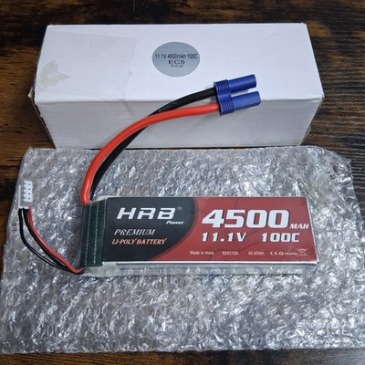 HRB Power 4500MAH 11.1v Premium Lithium Polymer Battery