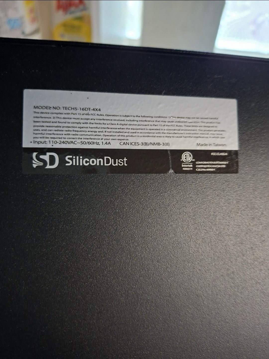 Digital network tuner DVB-T/T2/C  - Silicon dust HD HomeRun Tech5-16DT-4x4 - 3