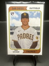2020 Topps Trent Grisham RC Rookie Card Padres. rookie card picture