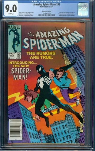 Amazing Spider-Man #252 CGC 9.0 Newsstand eBay Live w/Nik Thurs 8PM EST