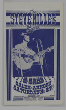 Steve Miller Band Bruce Weber Salem Armory 1971 Oregon Concert Handbill