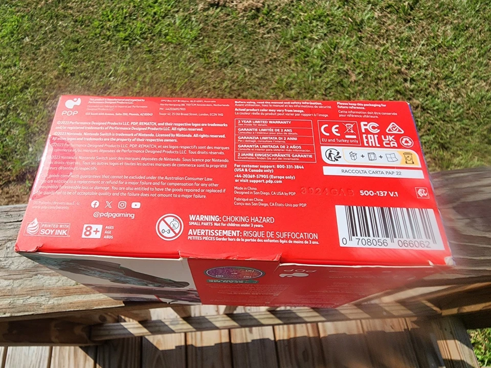 PDP Afterglow Prismatic Wireless Deluxe Controller for Nintendo Switch - Image 4 of 4