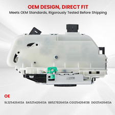 Rear Left Driver Side Power Door Lock Latch Actuator Compatible with 2009-201...