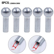 Long Lasting Metal Gym Pulley Machine Stopper Cable Ball Terminals 5pcs Set