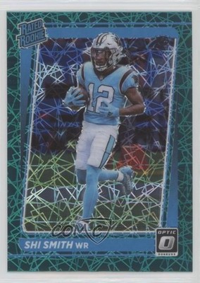 2021 Panini Donruss Optic Rated Rookie Green Velocity Prizm Shi Smith #292 0c6