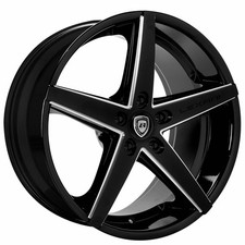 Black With Cnc Accents Lexani Wheels R-four 20x8.5 Rims 4pcs D4 Black With Cnc Accents Lexani Wheels R-four 20x8.5 Rims 4pcs D4