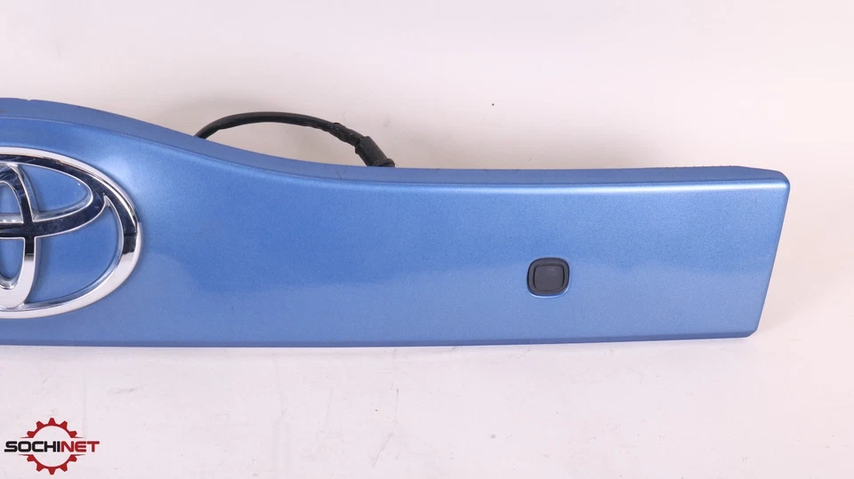 Toyota Prius 2004-2009 puerta escotilla manija moldura moldura adorno OEM AZUL MAR Foto 4 de 4