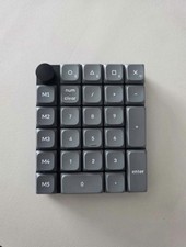 Keychron K0 Max Wireless Mechanical Numpad Red Switch Bluetooth Gray Keyboard