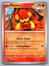Pokemon TCG SV04: Paradox Rift Pansear 020/182