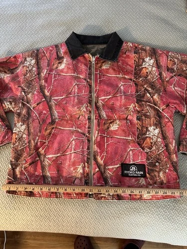 Ryoko Rain Reversible Camo Jacket Men’s Sz Small image 10